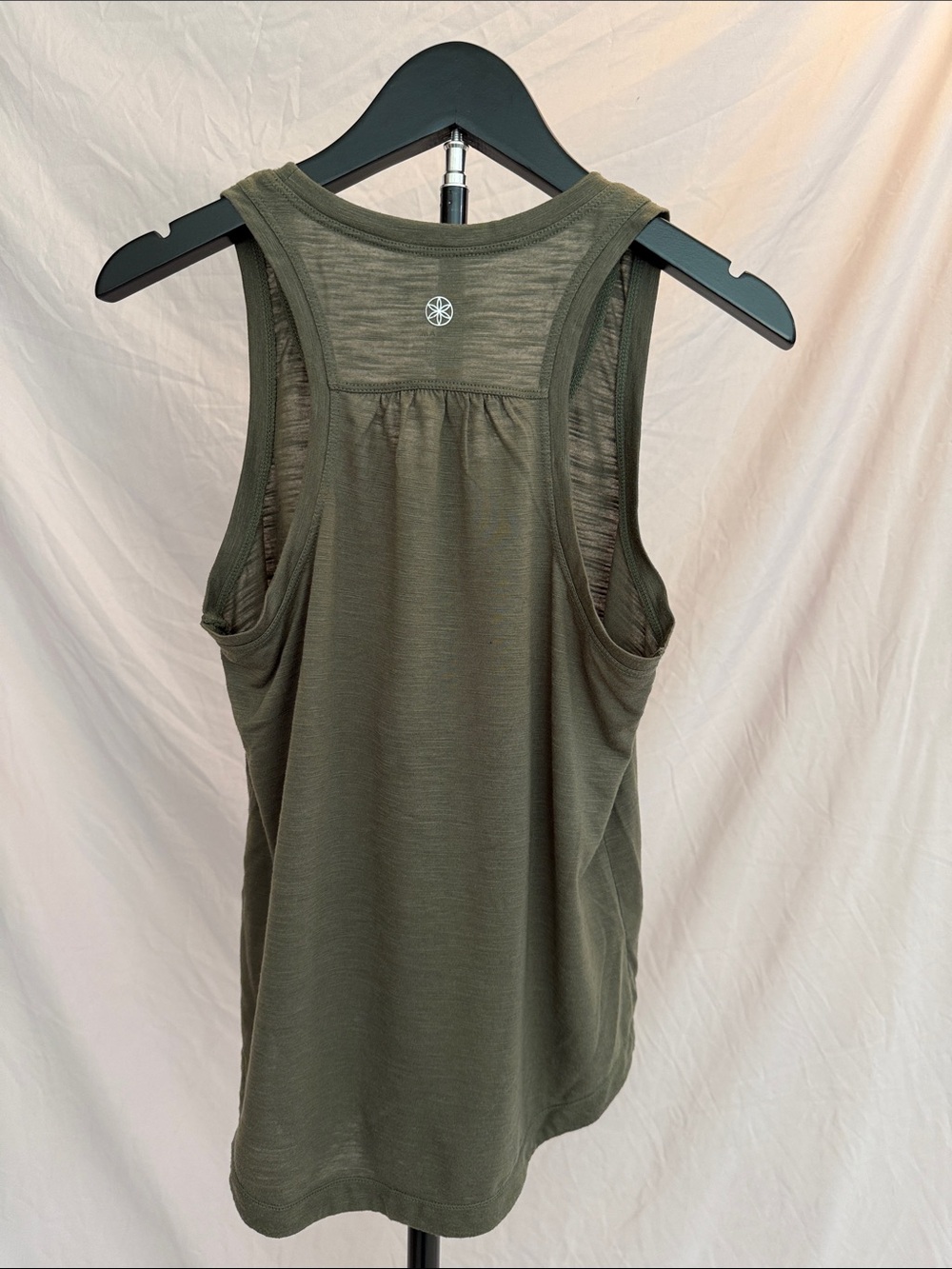 GAIAM Olive Racerback Tank Top - Picture 3 of 3